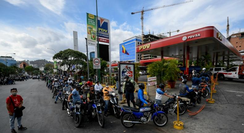 The fuel from Iran comes at a time when the shortage of gasoline, chronic for years in parts Venezuela, has worsened in the midst of the COVID-19 pandemic