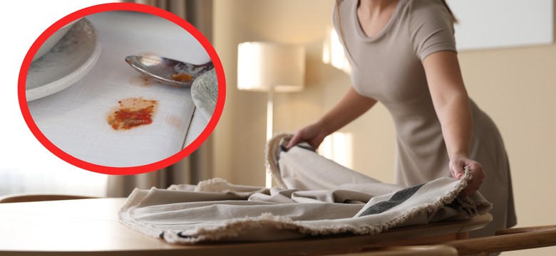 Plama na obrusie? Mamy na to rozwiązanie. Poznaj skuteczne sposoby usuwania plam