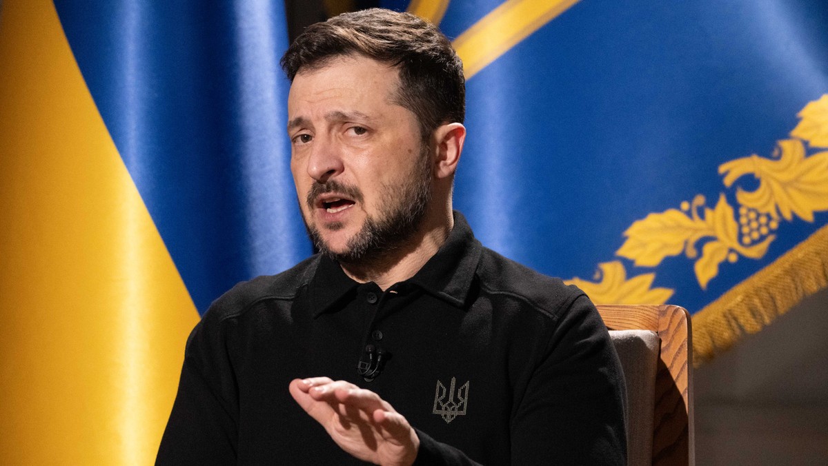 Wołodymyr Zełenski w specjalnym wywiadzie odnosi się do trudnych relacji z Polską, twierdzi ekspert: 'nie potrafię być optymistą' [Źródło: Onet]