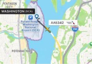 Avionska nesreća, Vašington FlightRadar