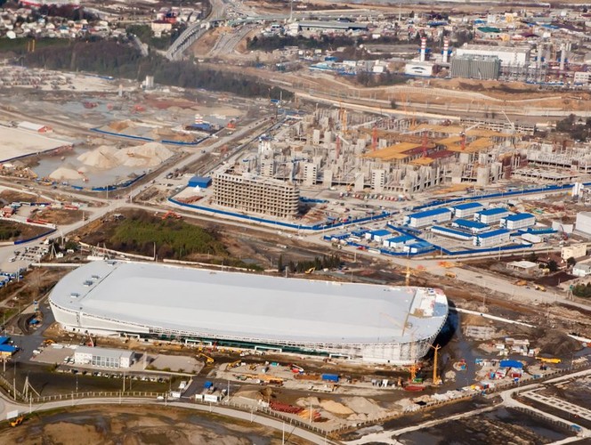 Olympic Oval - Speed skating center w Soczi