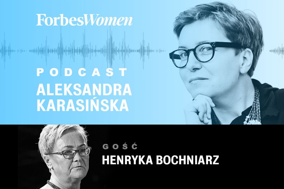 Gościem pierwszego podcastu Forbes Women była Henryka Bochniarz