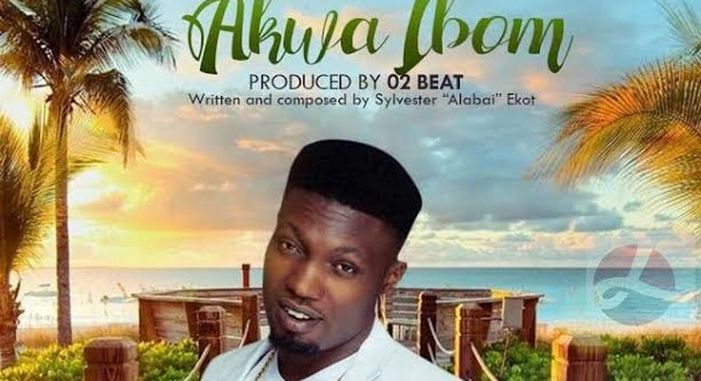 Alabai's 'Akwa Ibom' song poster.