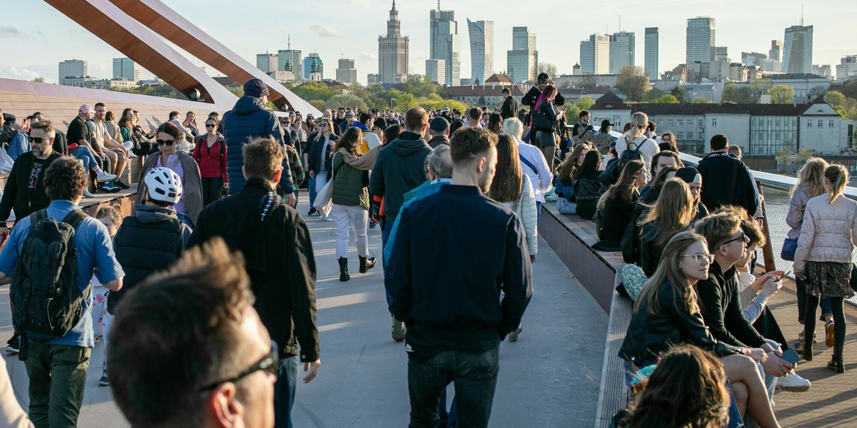 GUS prognozuje, że Warszawa oprze się trendowi spadku liczby ludności