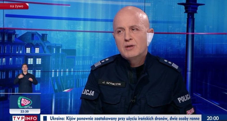 Gen. Jarosław Szymczyk w TVP