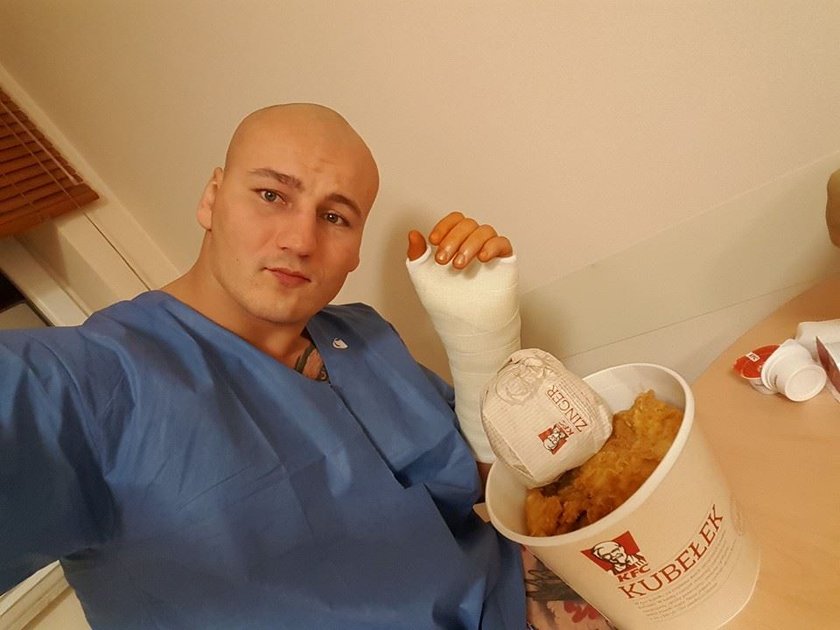 Artur Szpilka już po operacji