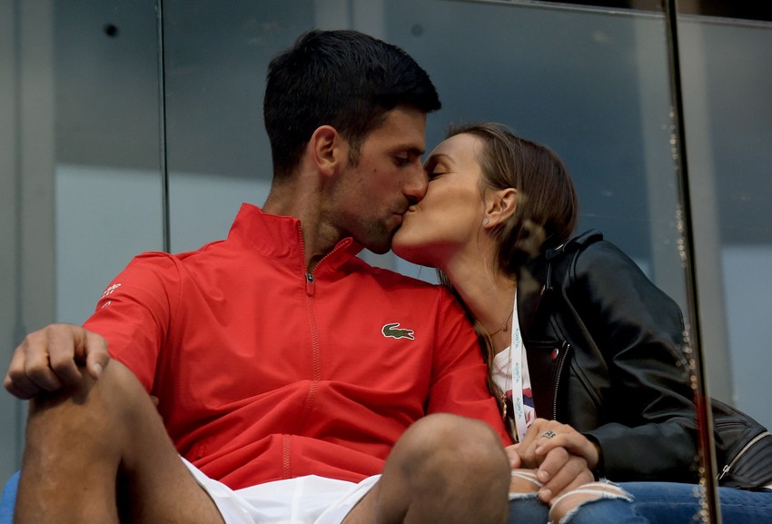Novak i Jelena Đoković