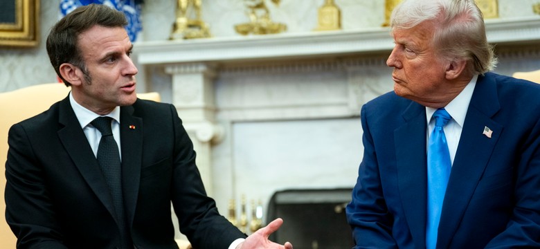 Macron po rozmowie z Trumpem: Mam nadzieję, że go przekonałem