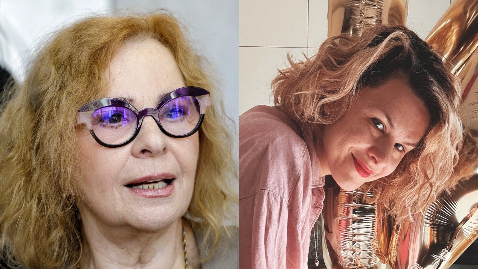 Herečky Kamila Magálová a Kristína Tormová.