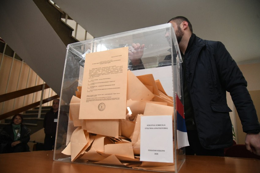 Aranđelovac lokalni izbori 2026
