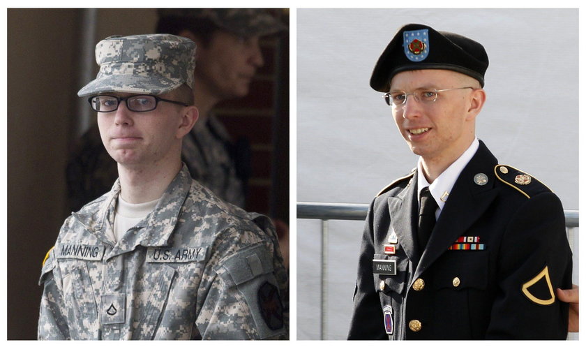 Bradley Manning został skazany za współpracę z WikiLeaks
