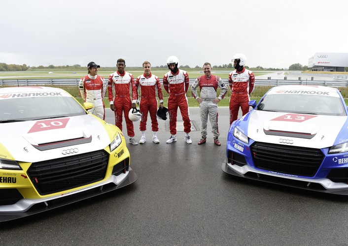 Markus Winkelhock, David Alaba, Mario Götze, Robert Lewandowski, Tom Kristensen, Thomas Müller