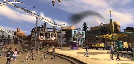 Screen z gry "Thrillville: Off the Rails"
