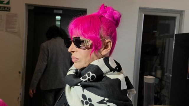 Zorica Brunclik stigla na snimanje "Pinkovih zvezda"