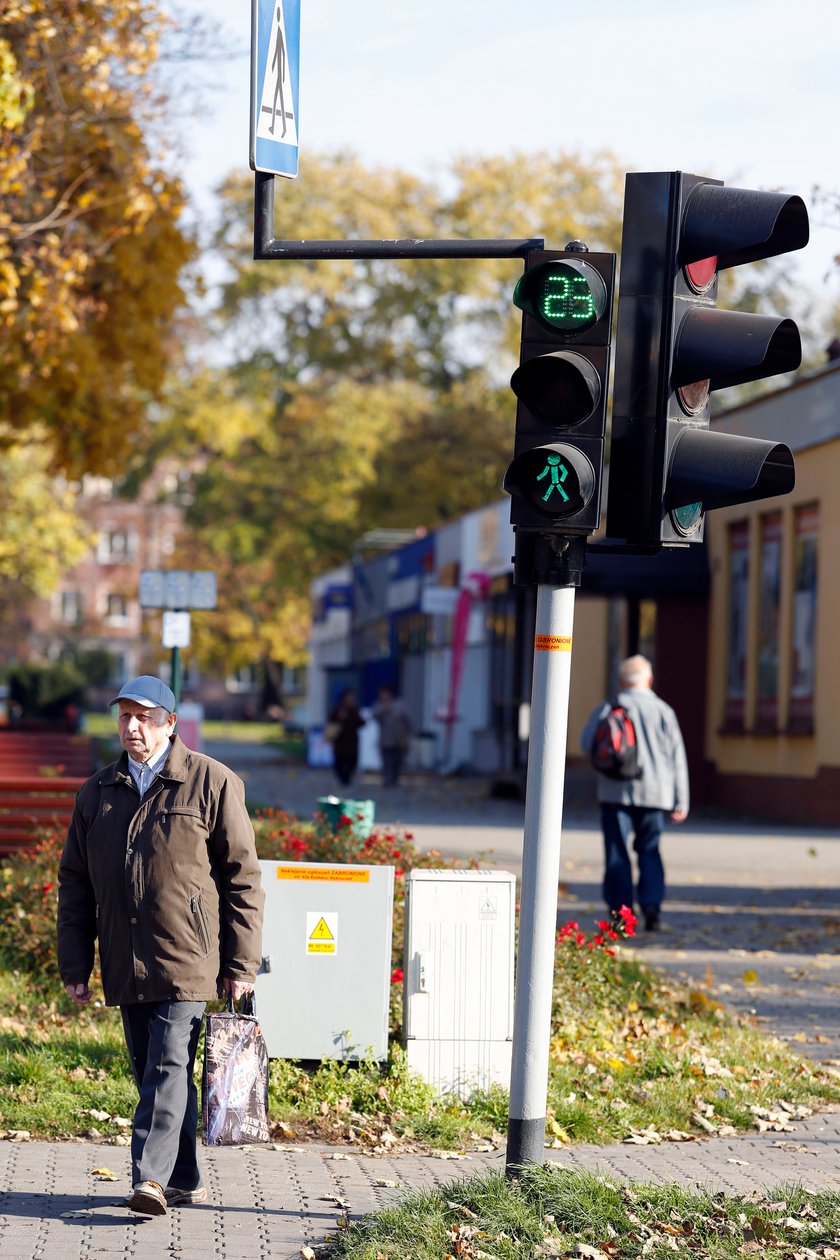 Sekundniki na zabrzańskich skrzyżowaniach