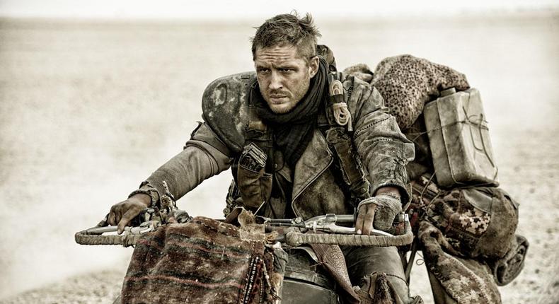 Tom Hardy in 'Mad Max: Road Fury'