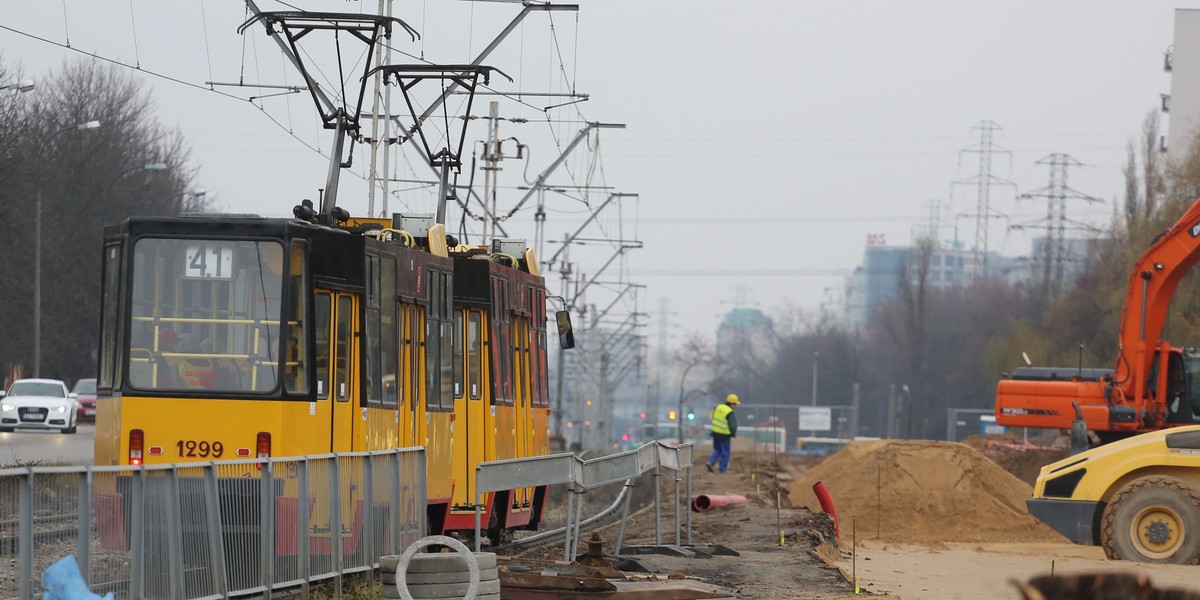 Remont ul. Wołoskiej