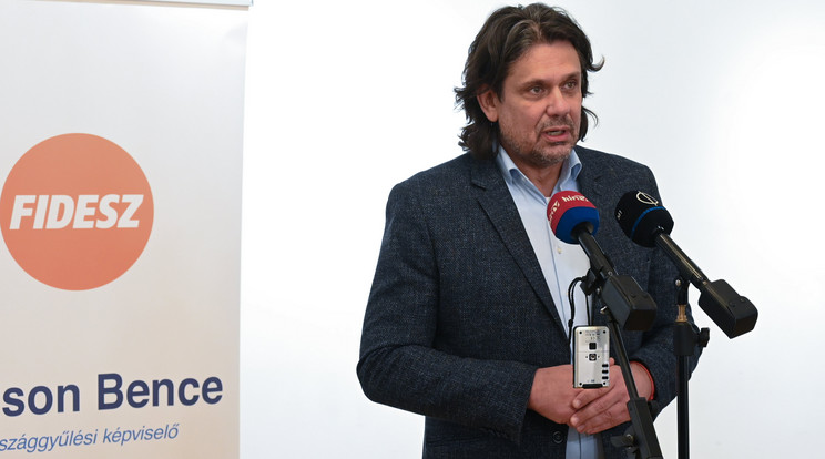 Deutsch Tamást jelöli a Fidesz EP-listavezetőnek/ Fotó: MTI/Máthé Zoltán