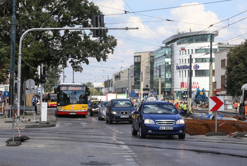 Tramwaje nie jadą na pl. Wileński