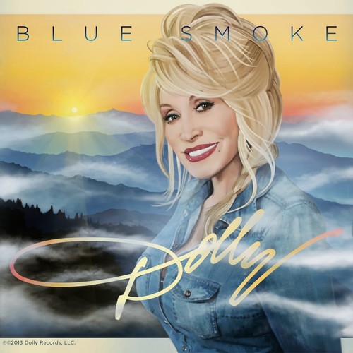 Dolly Parton na okładce albumu 'Blue Smoke'