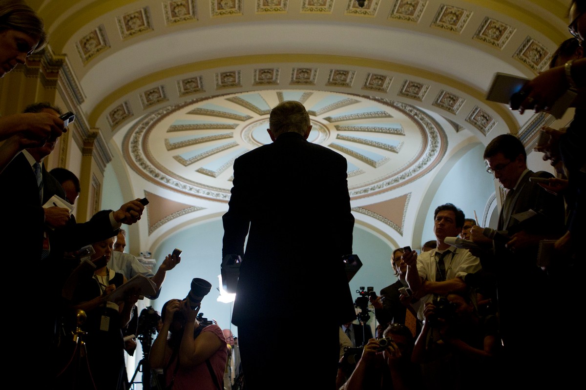 Przywódca demokratycznej większości w Senacie USA Harry Reid