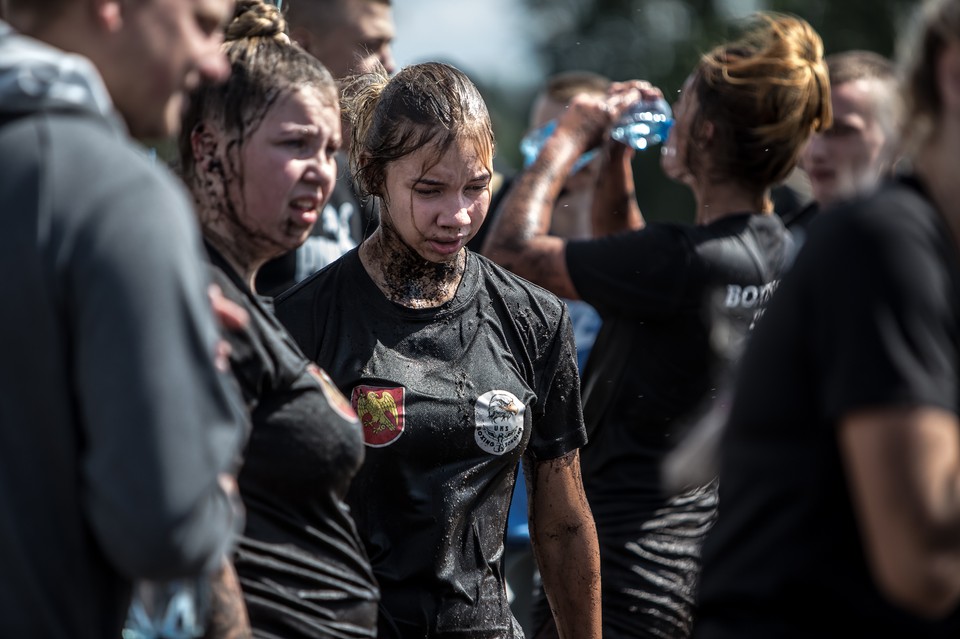 Błotna Liga Mistrzów nad zalewem w Korycinie, woj. podlaskie