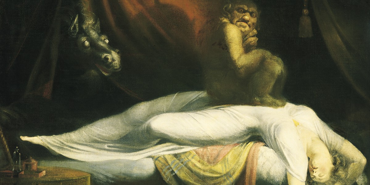 Henry Fuseli's "The Nightmare," 1781.