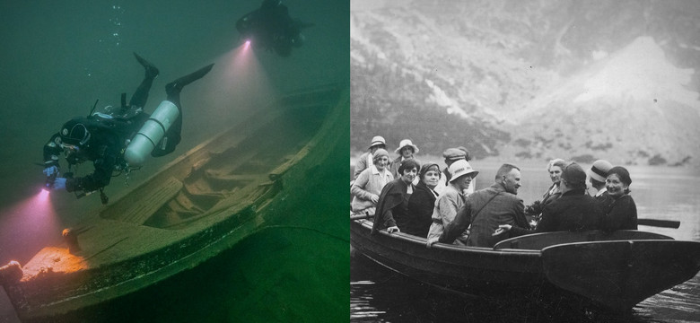Wrak na dnie Morskiego Oka. Kiedyś turyści mogli popływać po tafli słynnego jeziora?