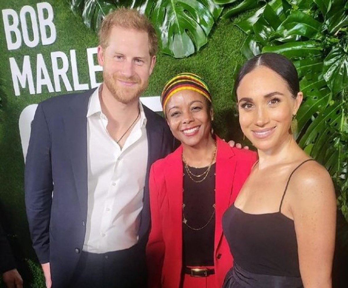 Książę Harry i Meghan Markle pojawili się na premierze filmu "Bob Marley: One Love".