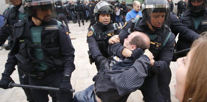 Brutalne interwencje policji nie przeszkodziły. Katalonia wybrała