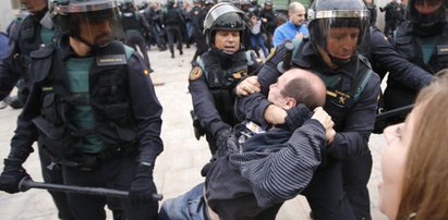 Brutalne interwencje policji nie przeszkodziły. Katalonia wybrała