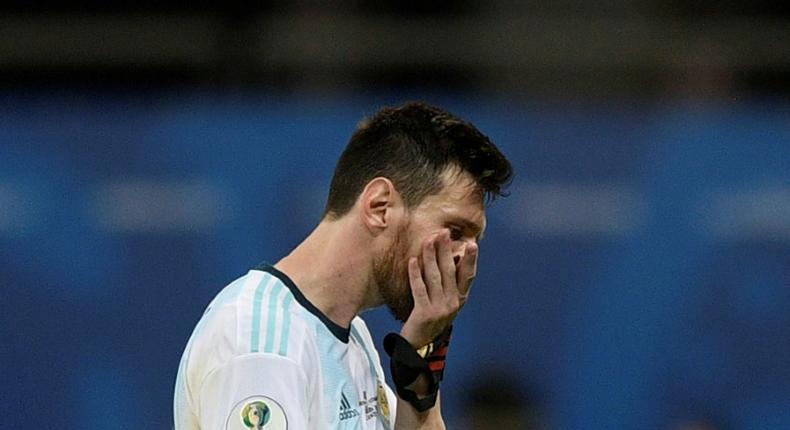 Lionel Messi had an anonymous first half and failed to spark Argentina after the break in a 2-0 Copa America defeat to Colombia