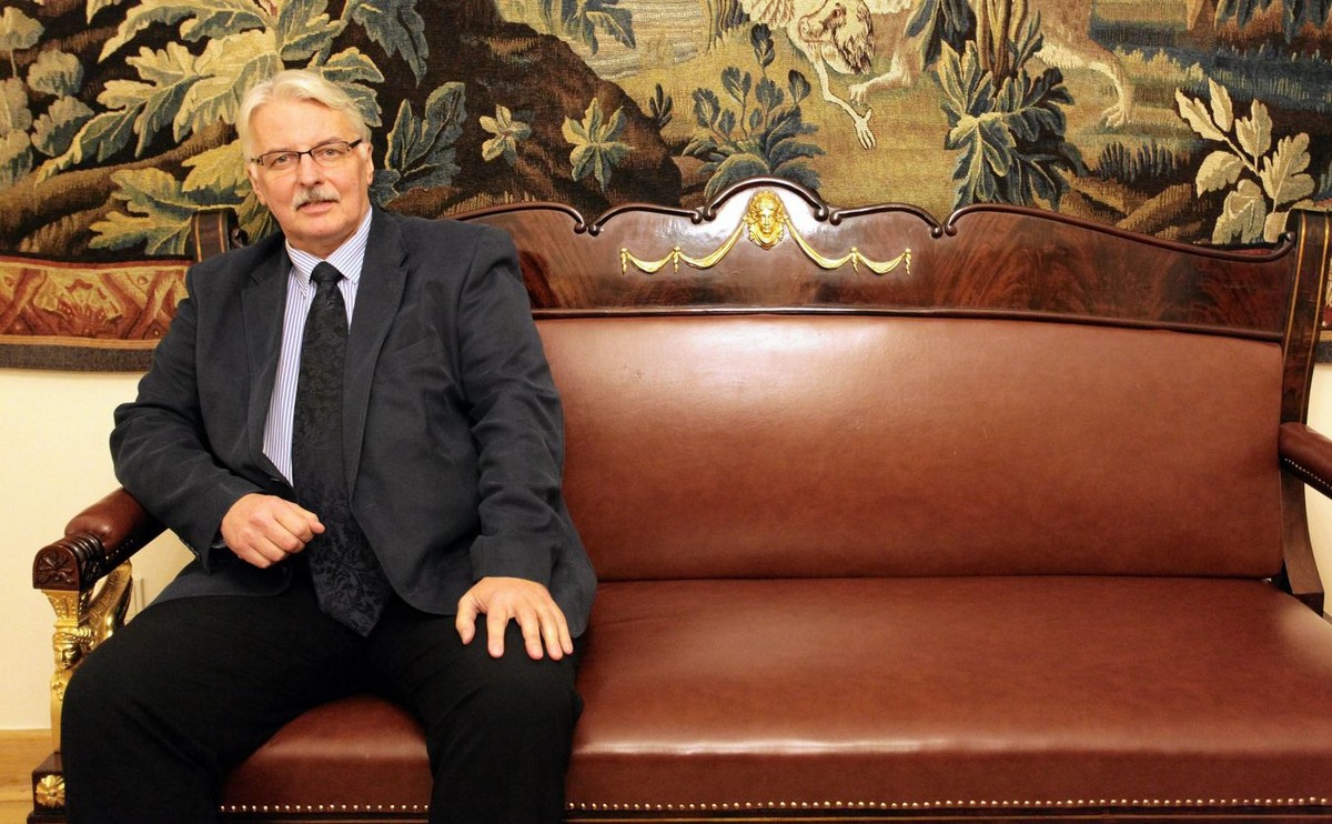 Szef MSZ Witold Waszczykowski