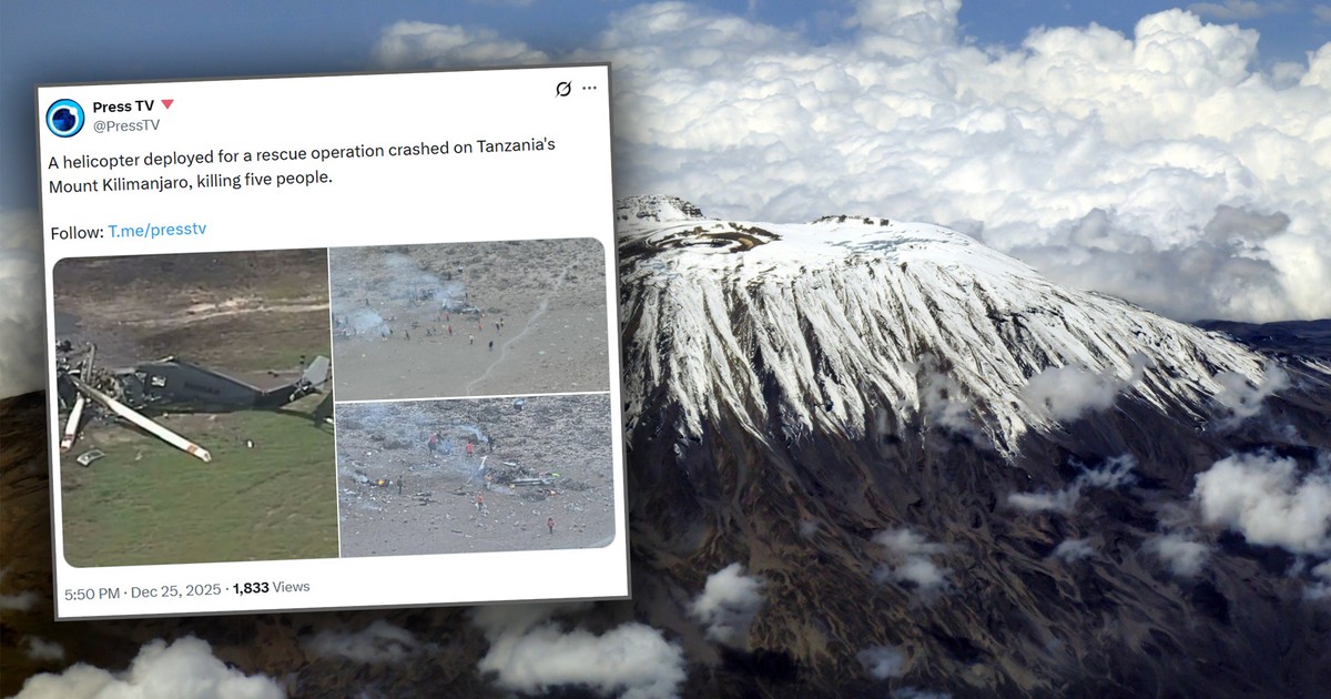 Śmigłowiec nagle zaczął spadać. Nikt nie przeżył