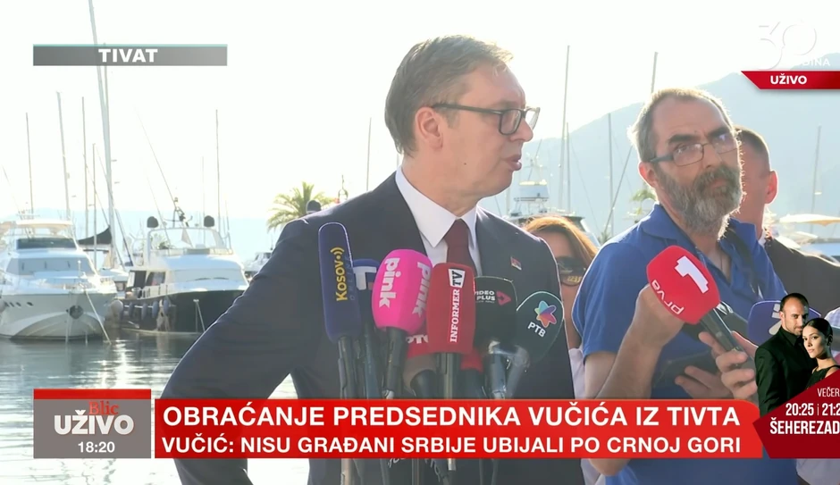 Vučić u Tivtu
