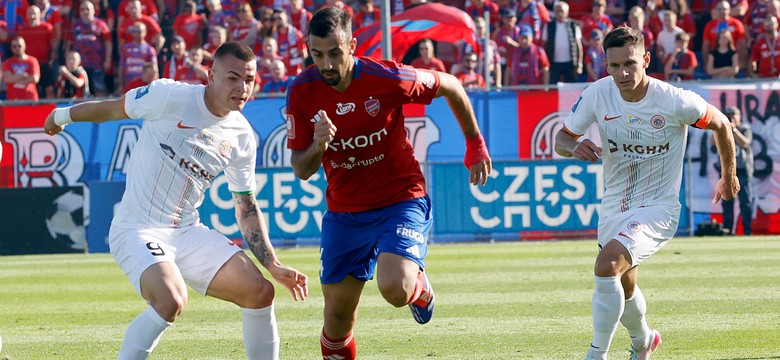 Ekstraklasa. Wielkie strzelanie pod Jasną Górą. Aż sześć goli w meczu Rakowa z Zagłębiem