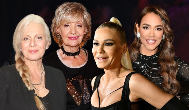 Maja Odžaklijevska, Marija Mikić, Lepa Lukić i Nataša Bekvalac
