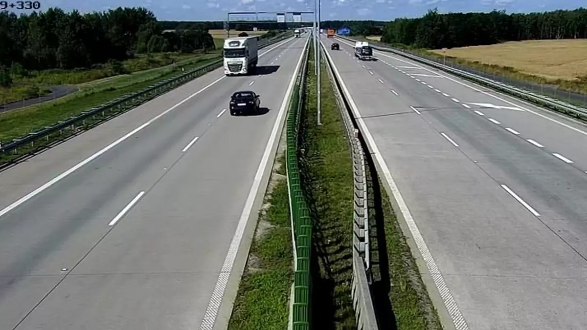 Pijany jechał pod prąd autostradą - ale to nie jedyne wykroczenie