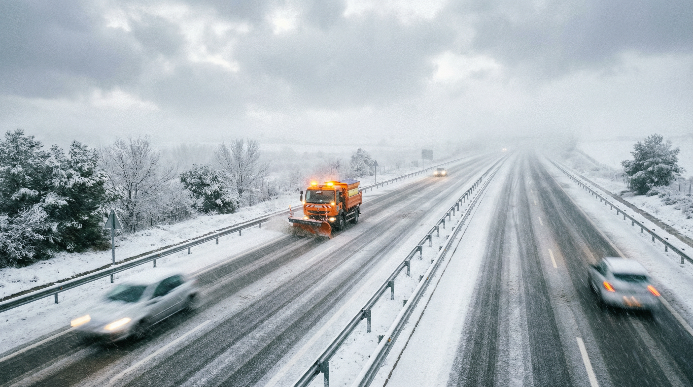 ¿Viajas esta noche? La DGT advierte: nevadas en ocho tramos del centro y norte