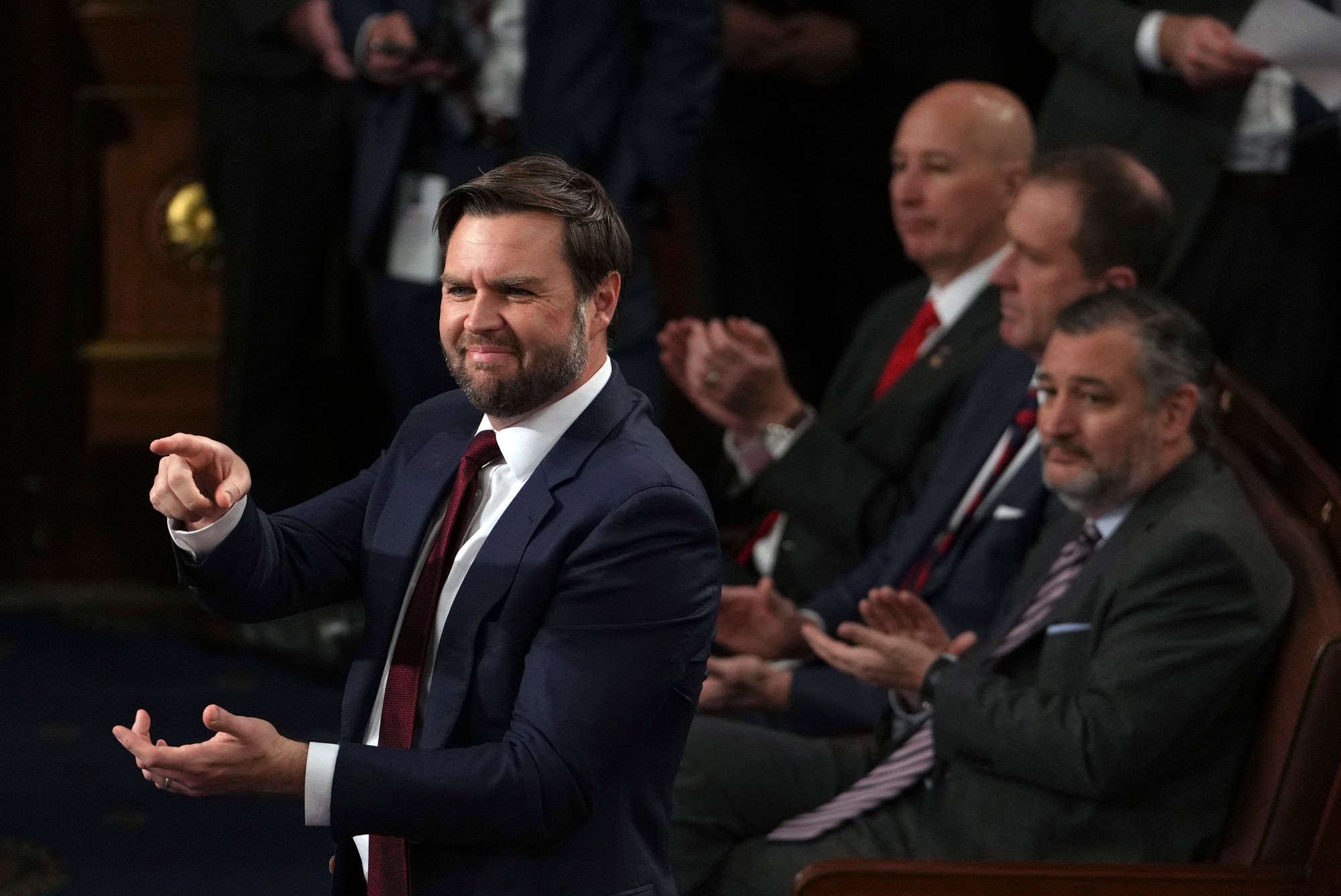 Vice prezident USA J. D. Vance.