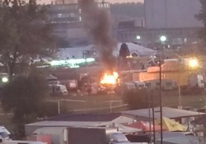 Šabačko vašarište, požar