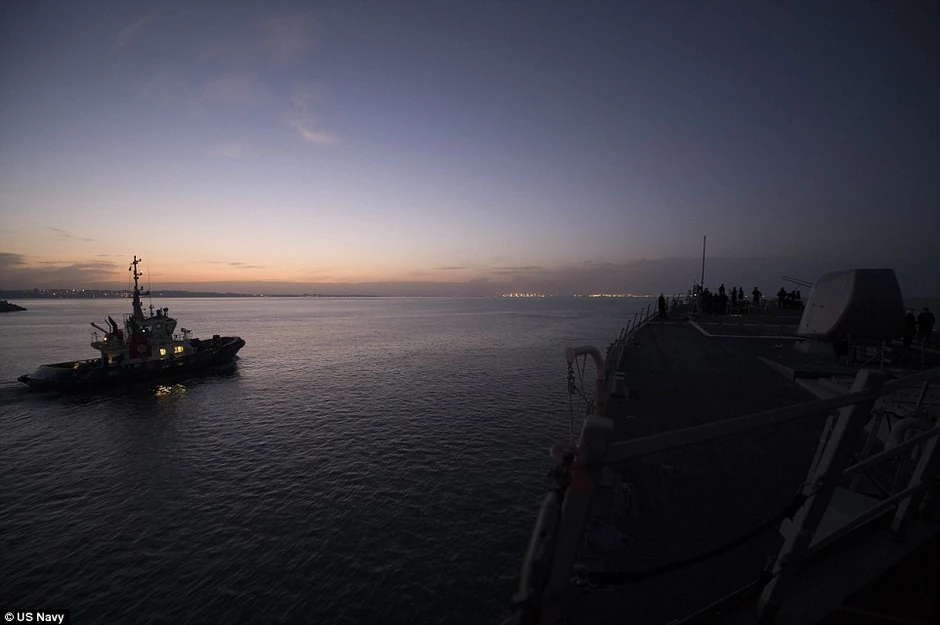 "USS Karni" pripada šestoj floti mornarice SAD