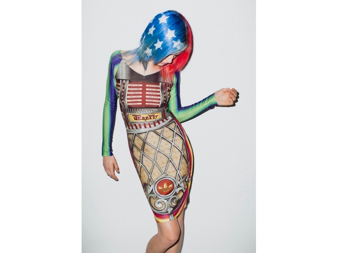 Charlotte Free w kampanii reklamowej kolekcji adidas Originals X Jeremy'ego Scotta