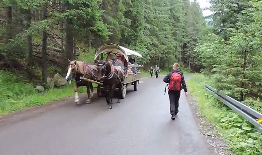 Droga na Morskie Oko