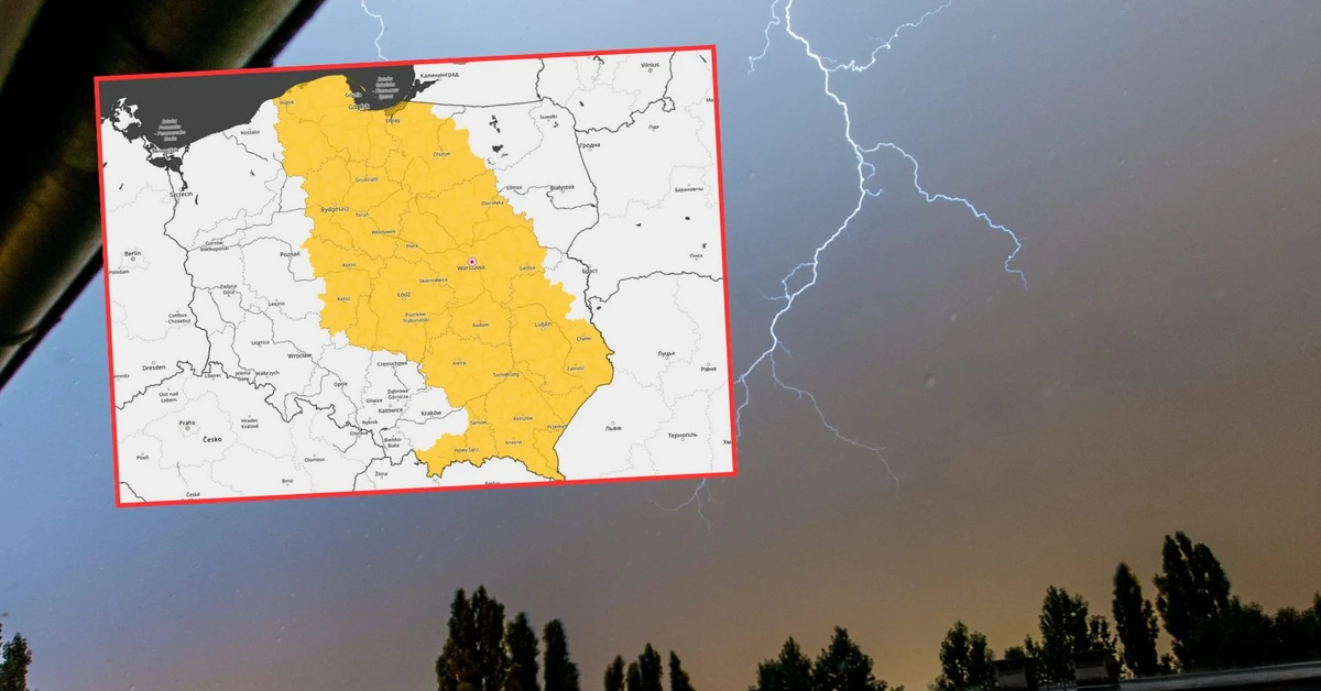 Armgedon pogodowy nad Polską. IMGW podnosi alerty dla 10 województw