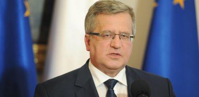 Komorowski ostro o „atakach na jego dzieci”