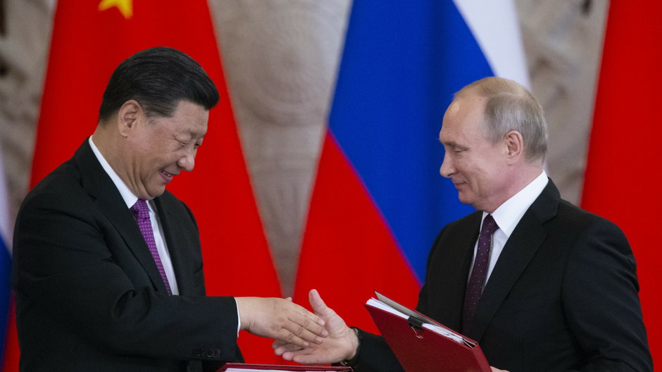 Xi Jinping i Władimir Putin