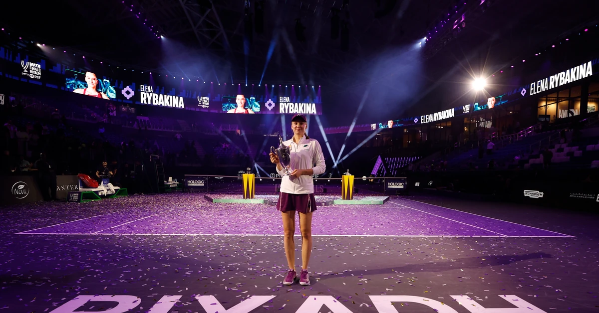 Rybakina wygrała WTA Finals. Z Rijadu wyjedzie bogatsza o 5,235 mln dolarów