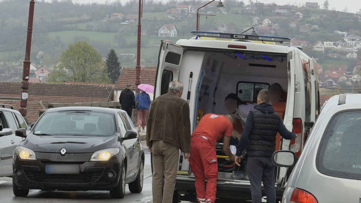 Čačak, povređen pešak