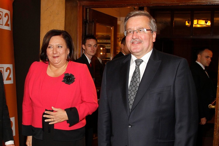 Wyrazisty kolor doskonale pasował prezydentowej.